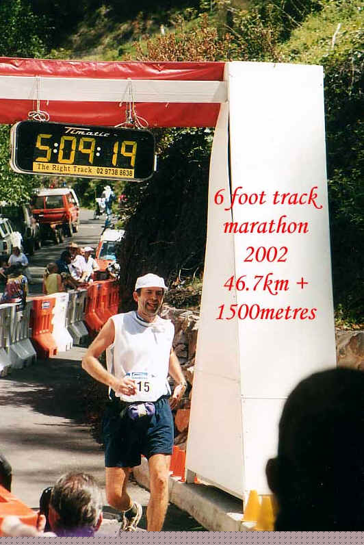Martin Krause at the marathon track